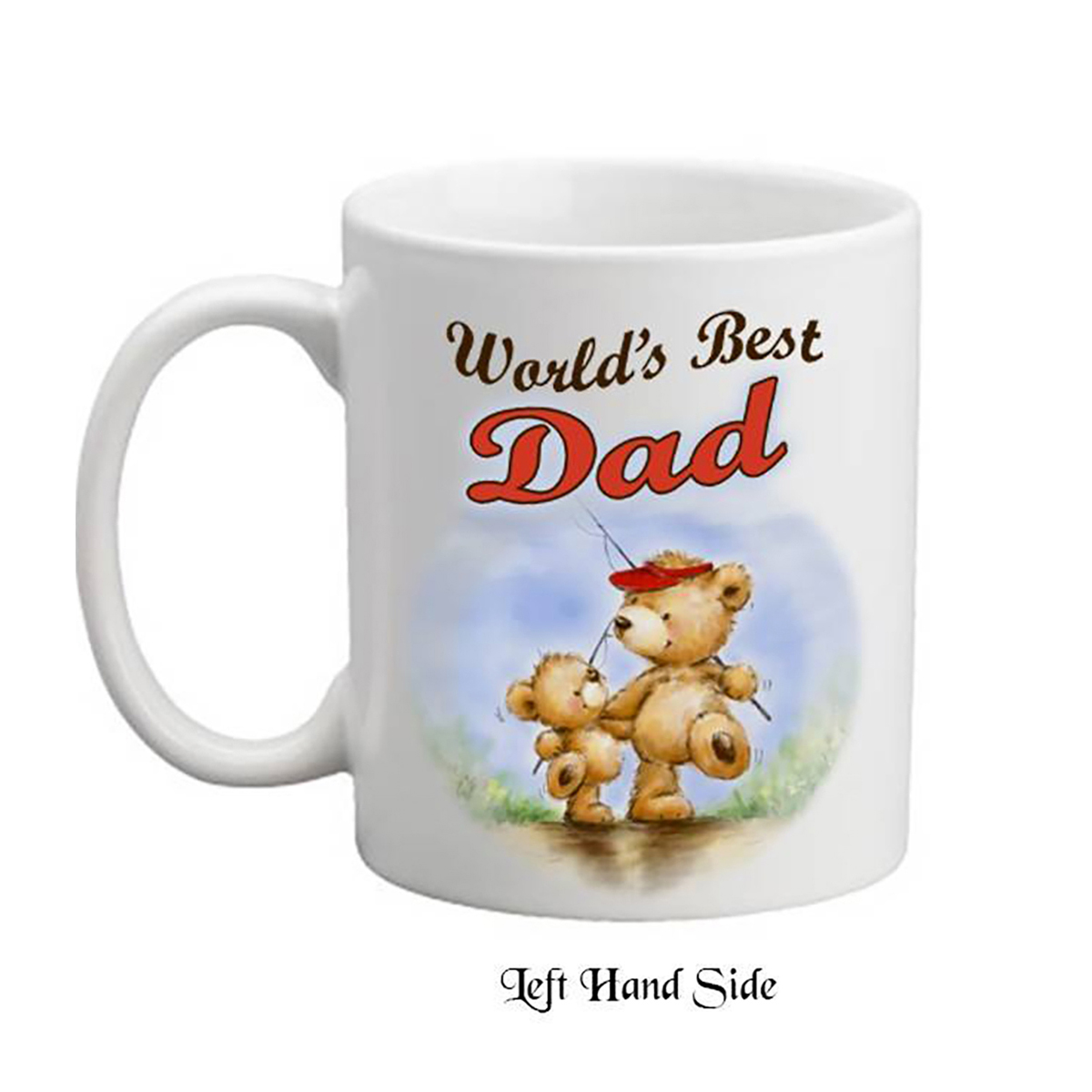 Customised Slate & Mug Gift - Little & Large Bear