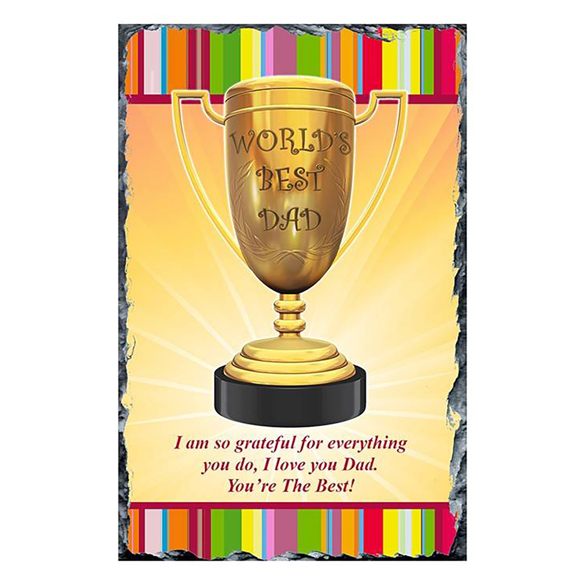 Customised Slate & Mug Gift - Trophy