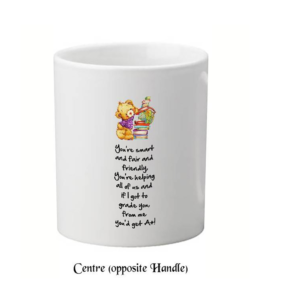 Customised Thank You Teacher Mug Gift - Ted & World of Books