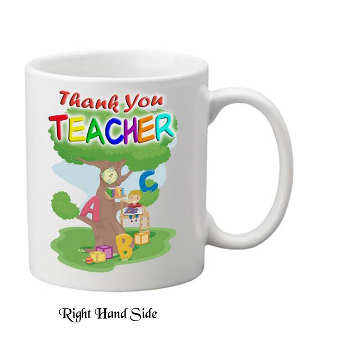 Customised Thank You Teacher Mug Gift - Learning Treehouse