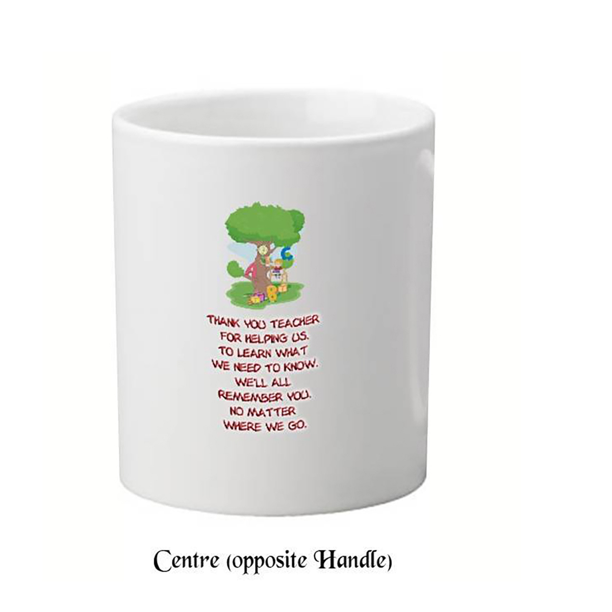 Customised Thank You Teacher Mug Gift - Learning Treehouse