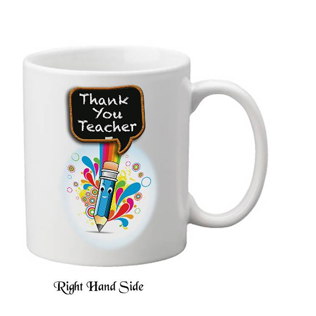 Customised Thank You Teacher Mug Gift - Caring