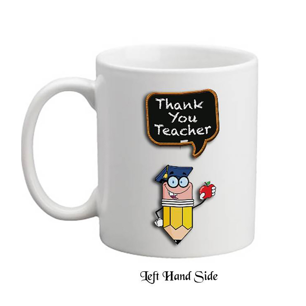 Customised Thank You Teacher Mug Gift - Inspires Me