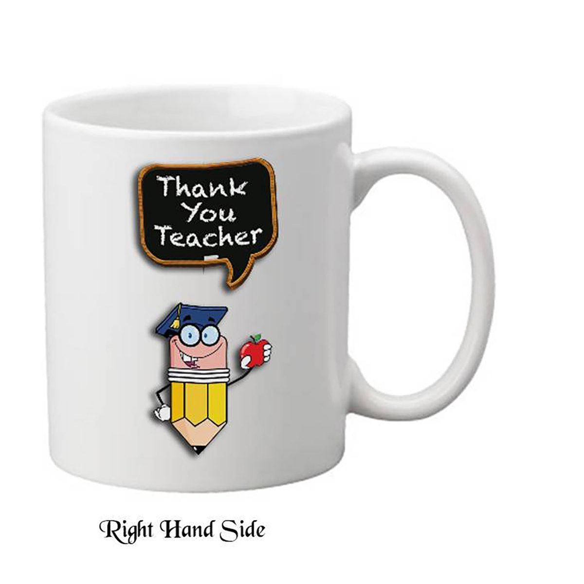 Customised Thank You Teacher Mug Gift - Inspires Me