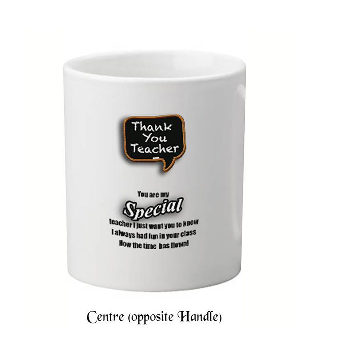 Customised Thank You Teacher Mug Gift - Special