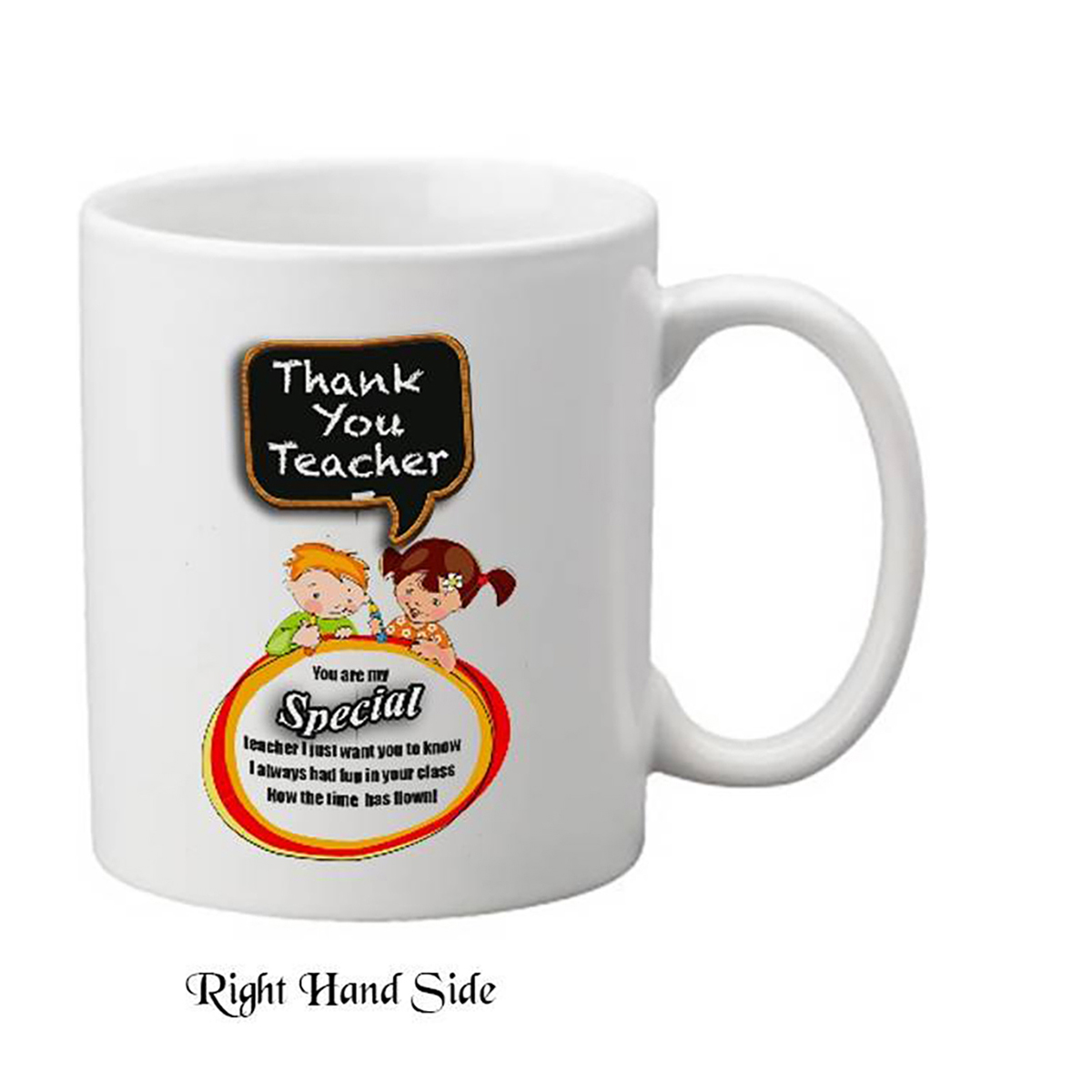 Customised Thank You Teacher Mug Gift - Special