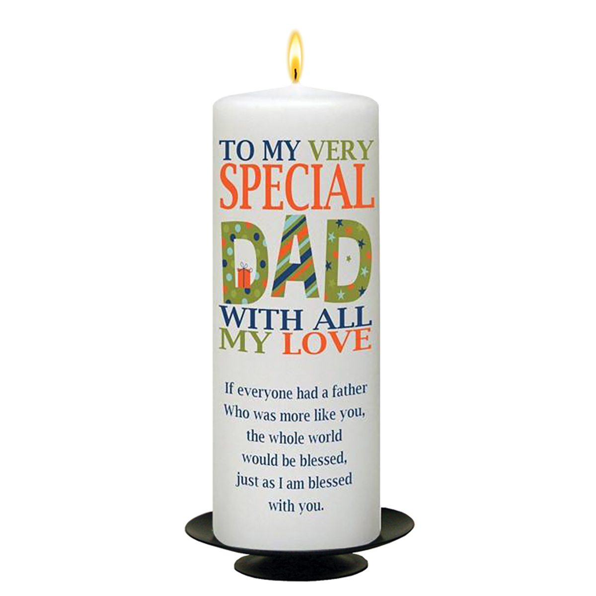 Customised Fathers Day Gift Candle - Special Dad