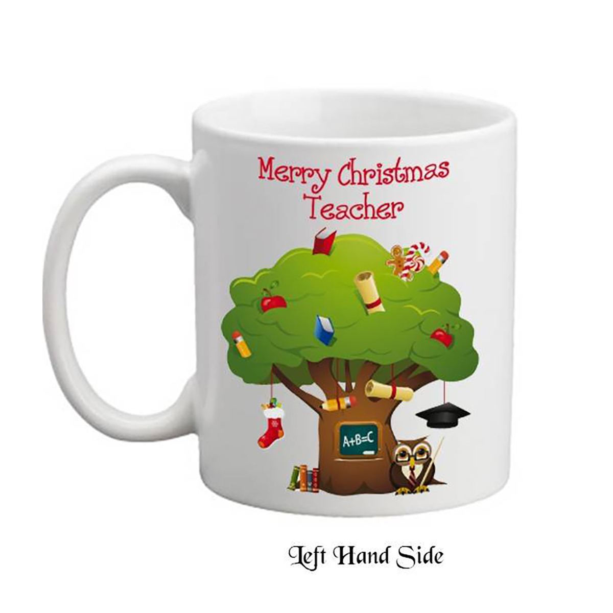 Customised Christmas Teacher Mug Gift - Learning Tree