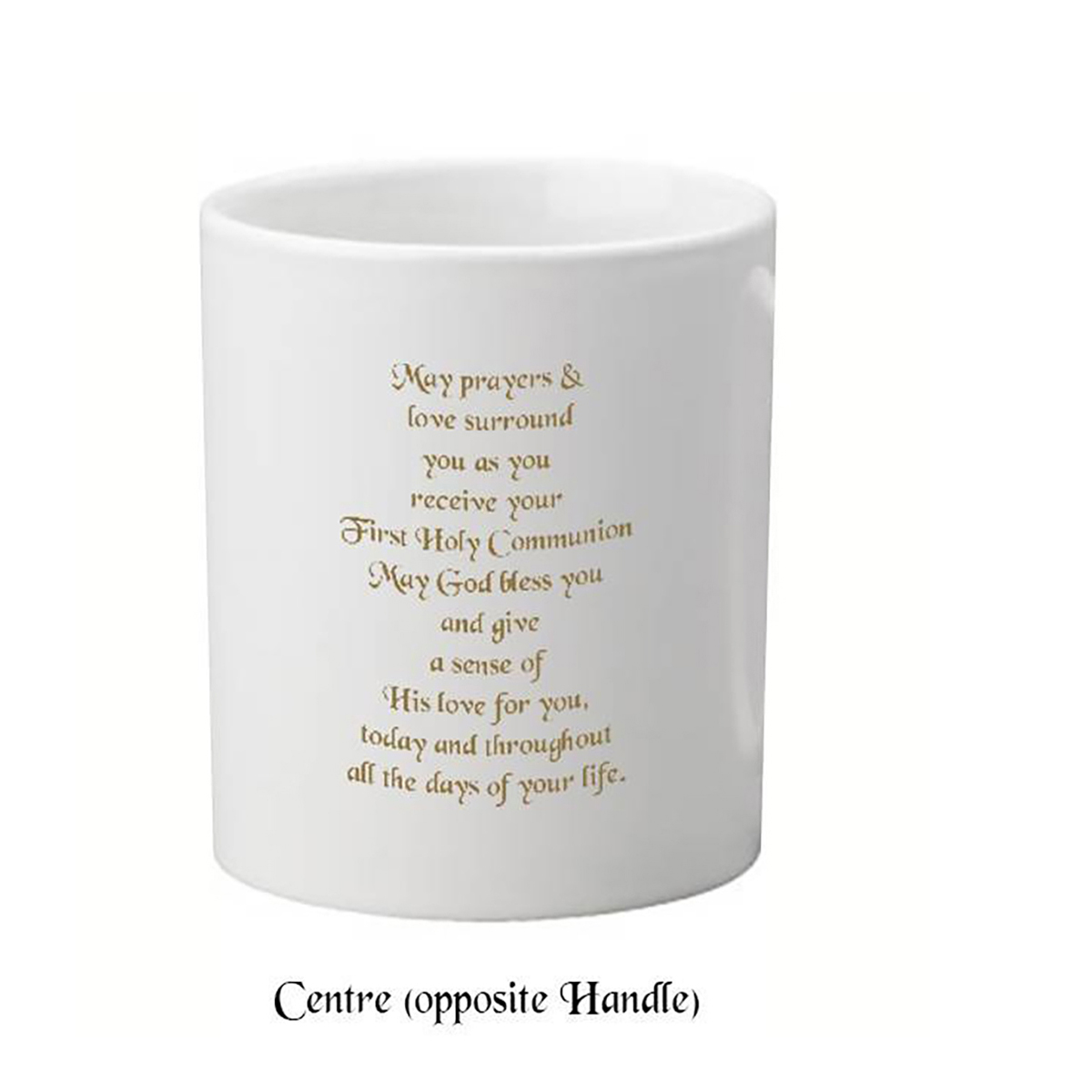 Customised First Communion Mug Gift - Receiving Communion Boy