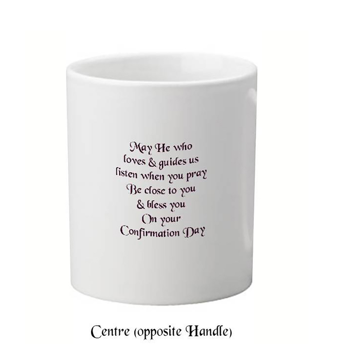 Customised Confirmation Mug Gift - Dove & Bible