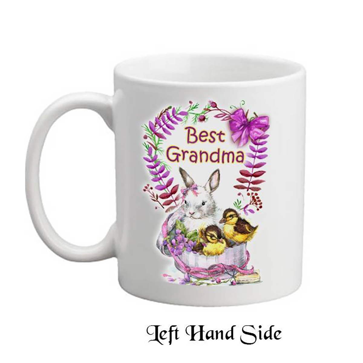 Customised Mug Gift - Bunny & Chick Grandma