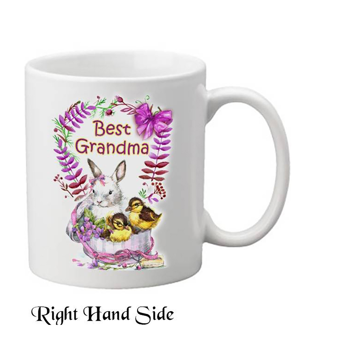 Customised Mug Gift - Bunny & Chick Grandma