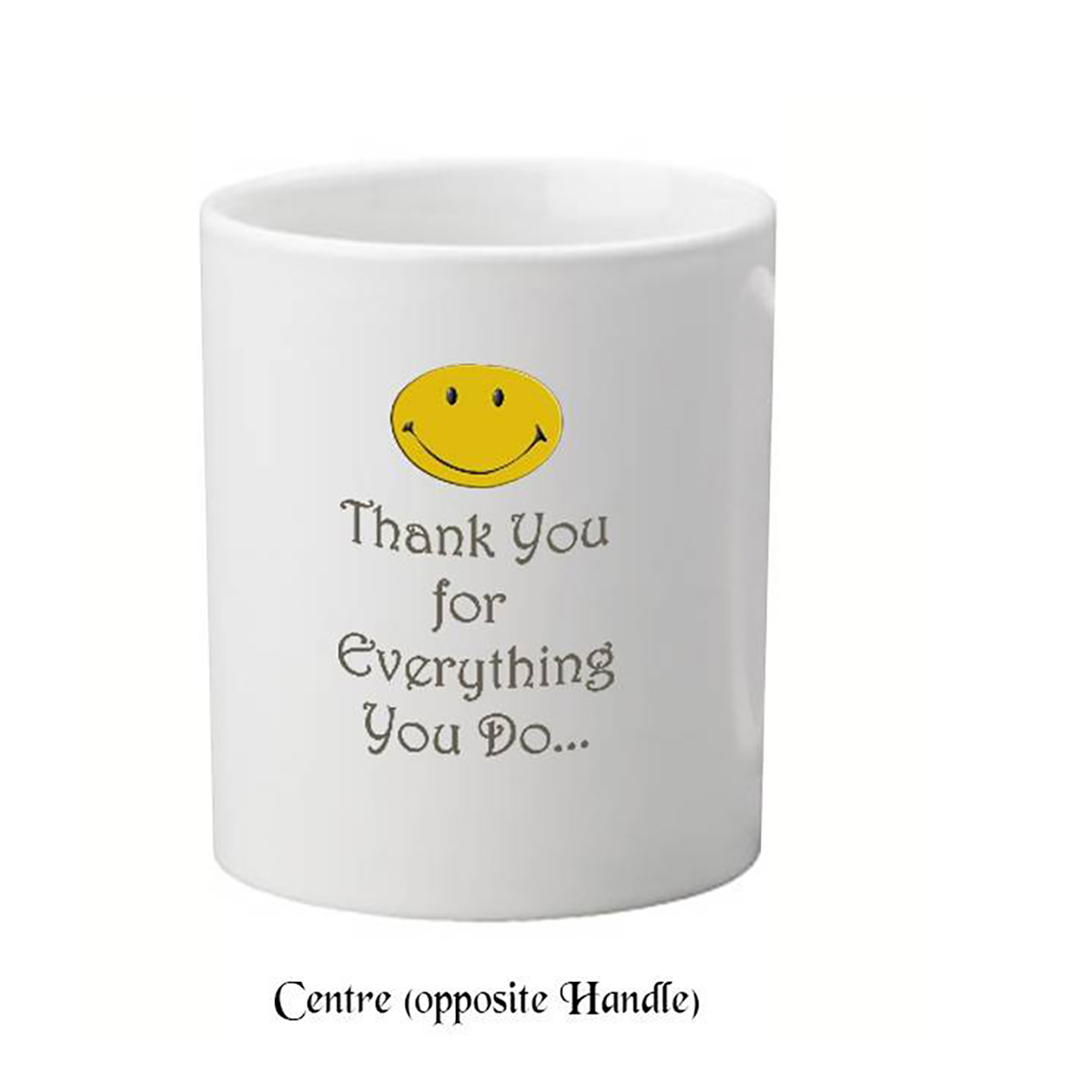 Customised Thank You Mug Gift - Thank You Post-it