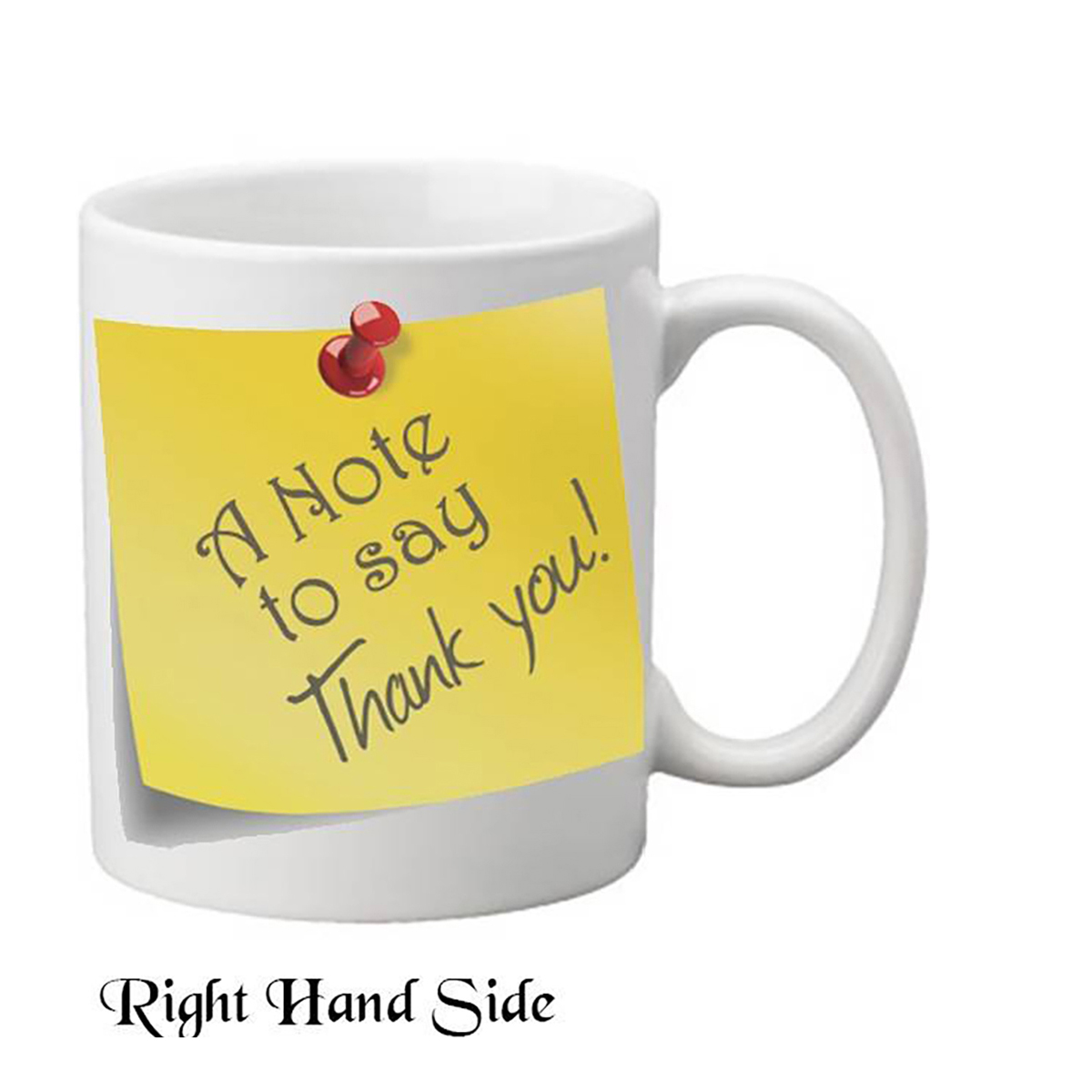 Customised Thank You Mug Gift - Thank You Post-it