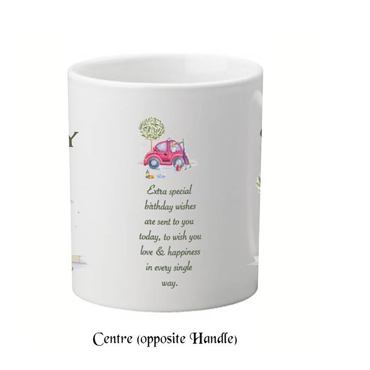 Customised Birthday Mug Gift - Car Wash