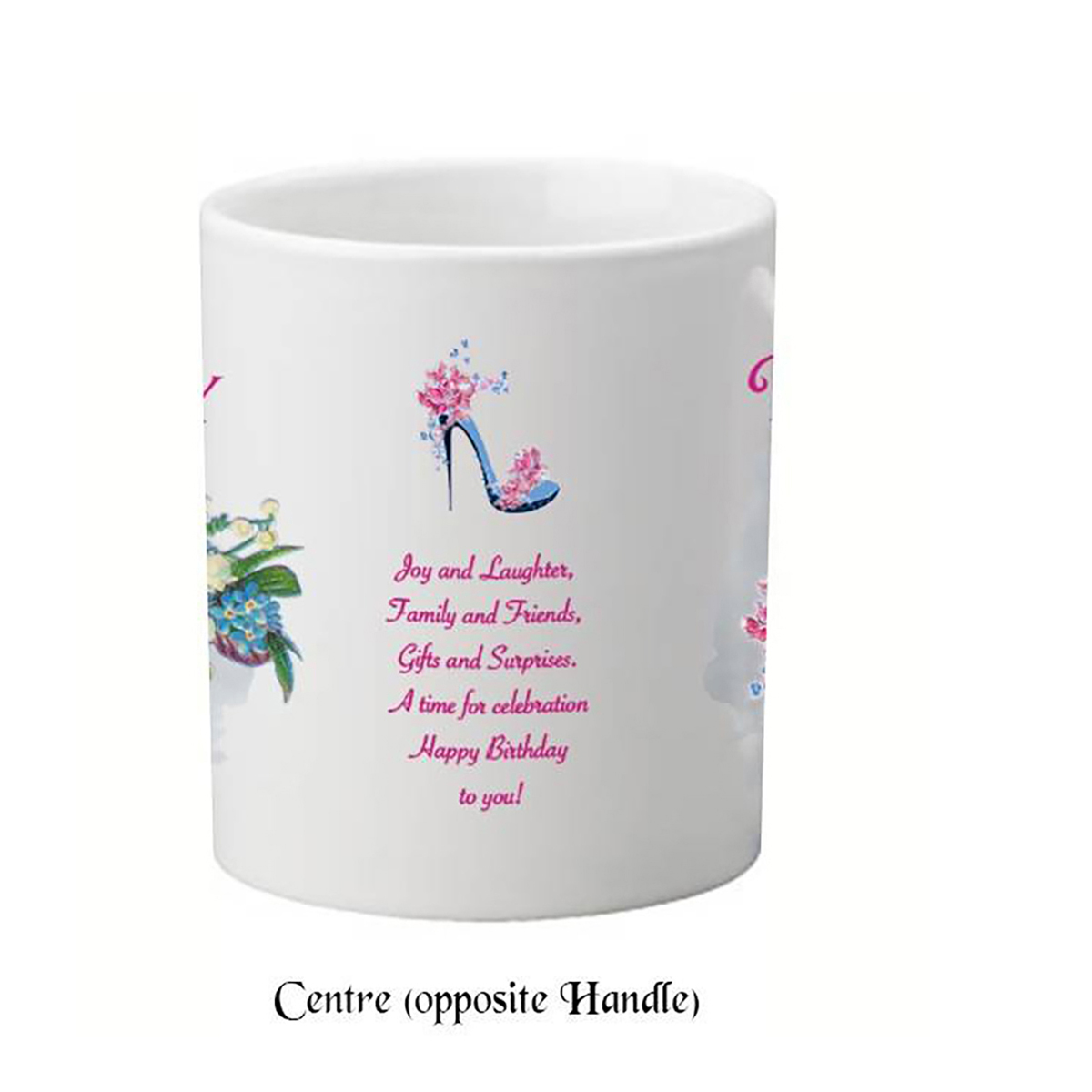 Customised Birthday Mug Gift - Beauty & High Heels