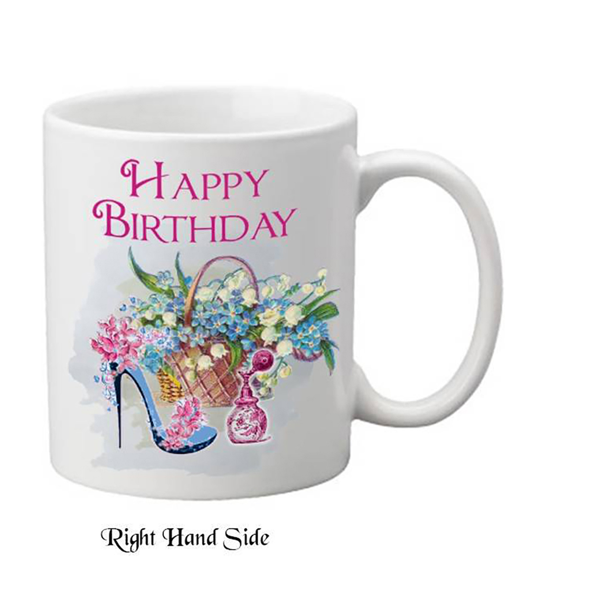 Customised Birthday Mug Gift - Beauty & High Heels