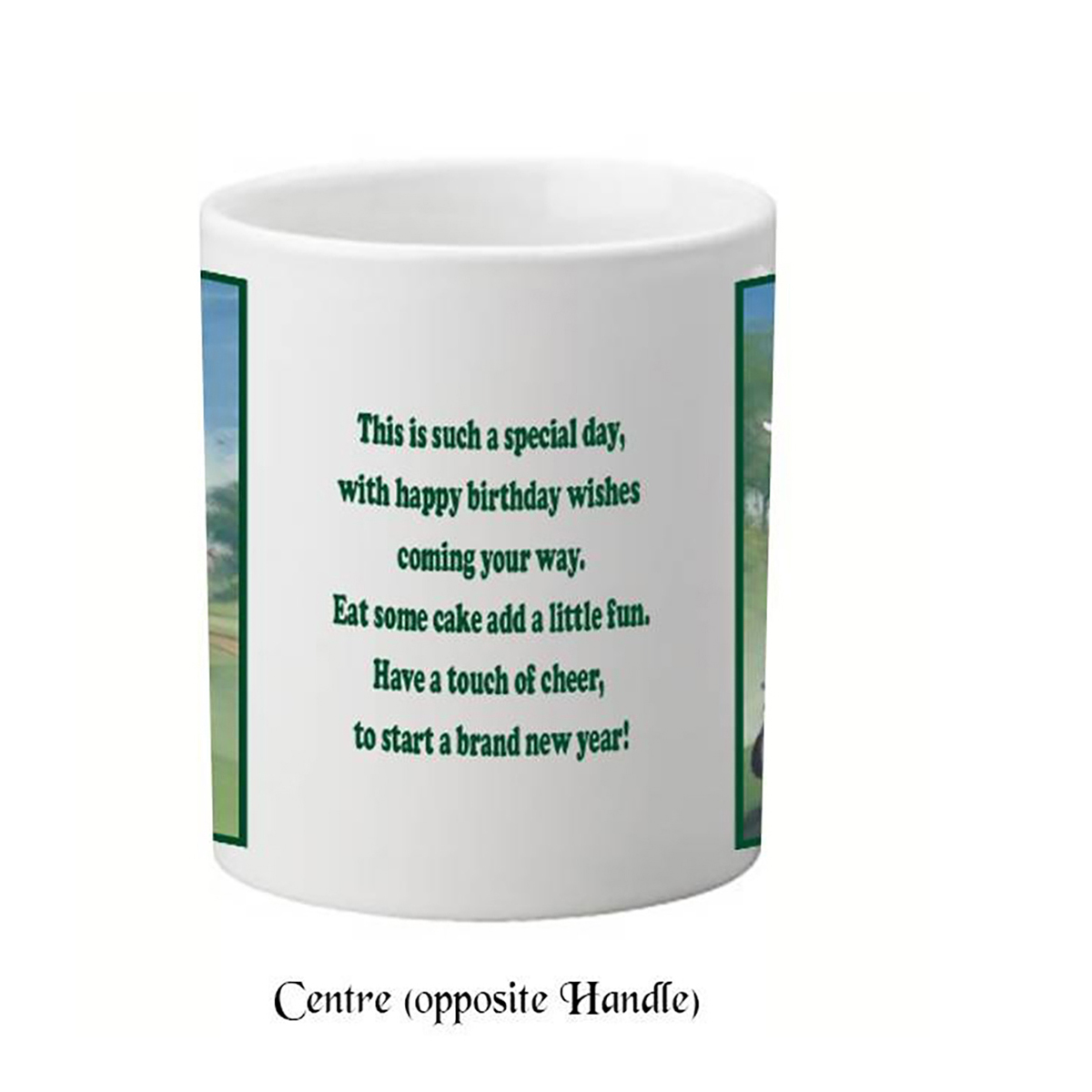 Customised Birthday Mug Gift - Golf