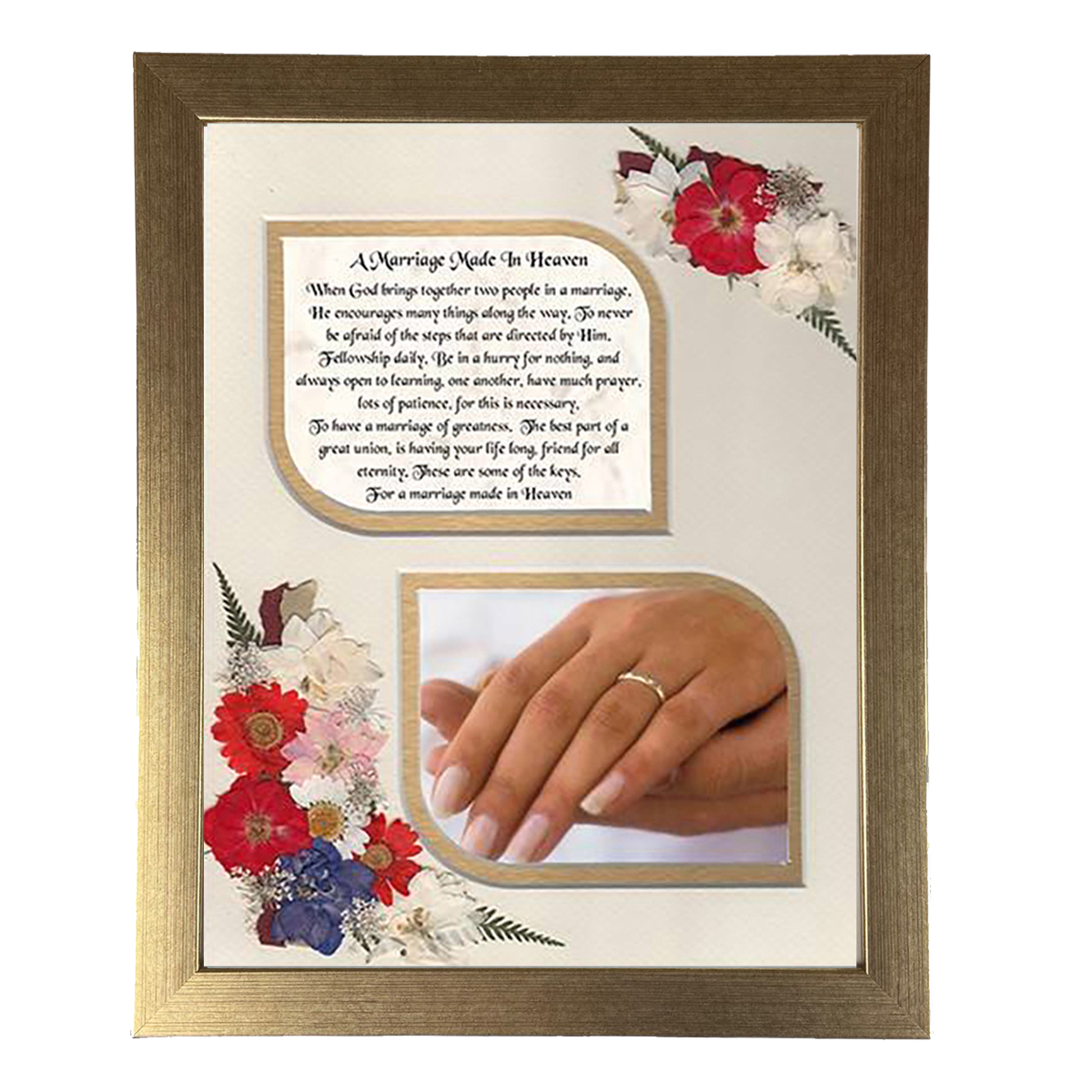 Customised Wedding Frame - Marriage Made in Heaven