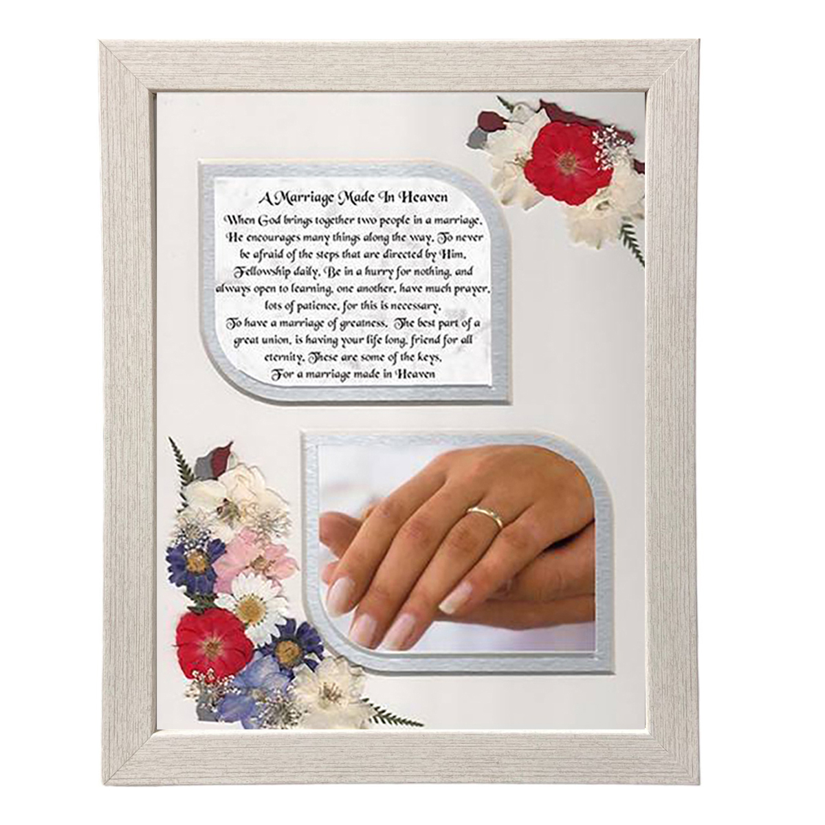 Customised Wedding Frame - Marriage Made in Heaven