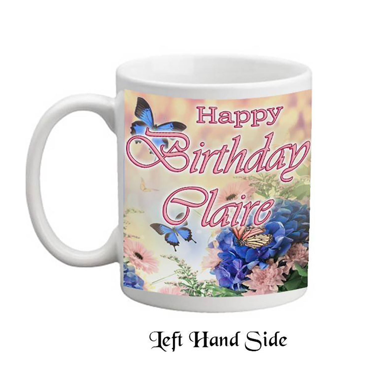 Customised Birthday Mug Gift - Zinnia