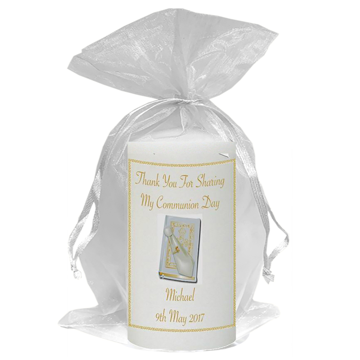 Customised 1st Holy Communion Favour - Bible & Tie Communion
