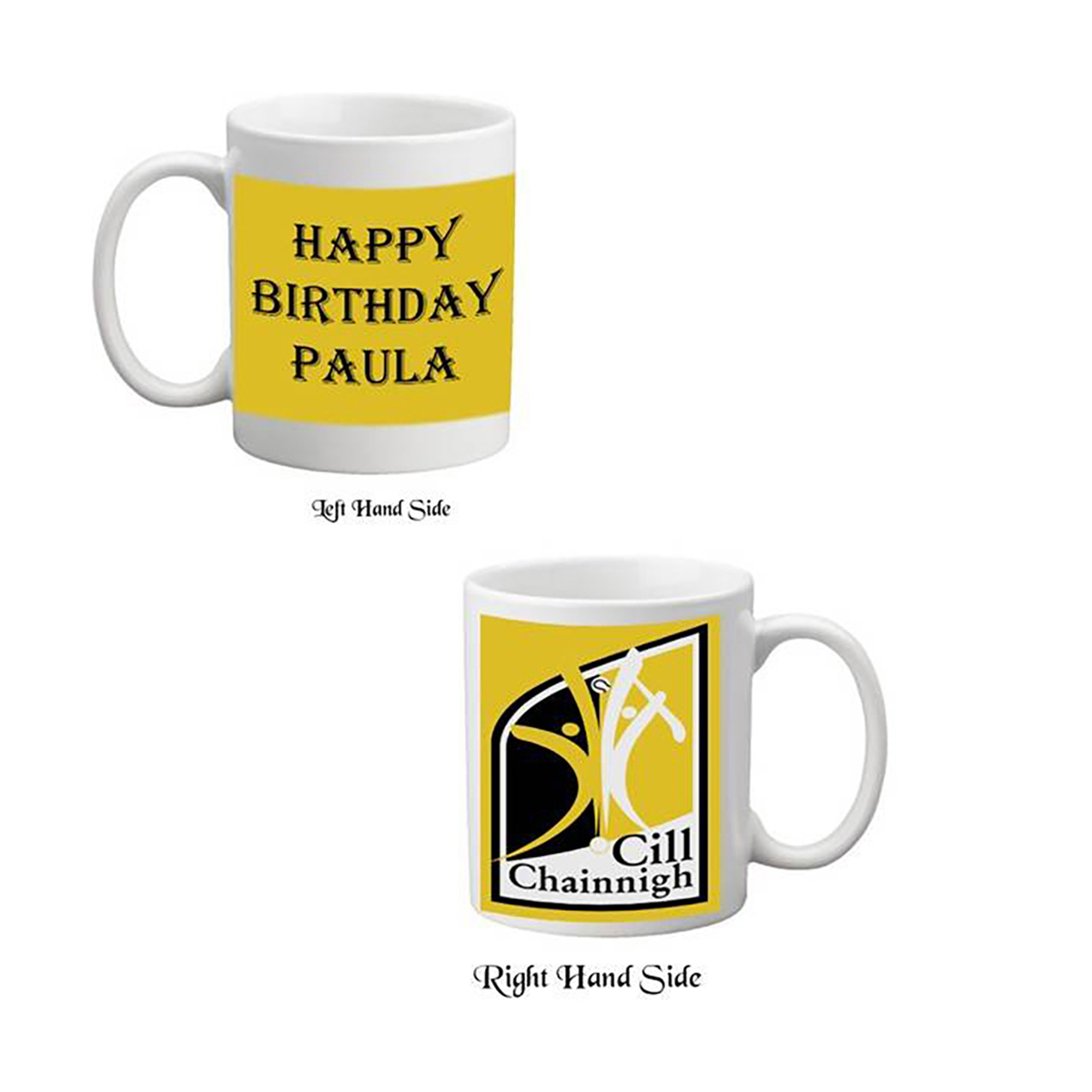 Customised Mug Gift - Kilkenny (Happy Birthday) Customised