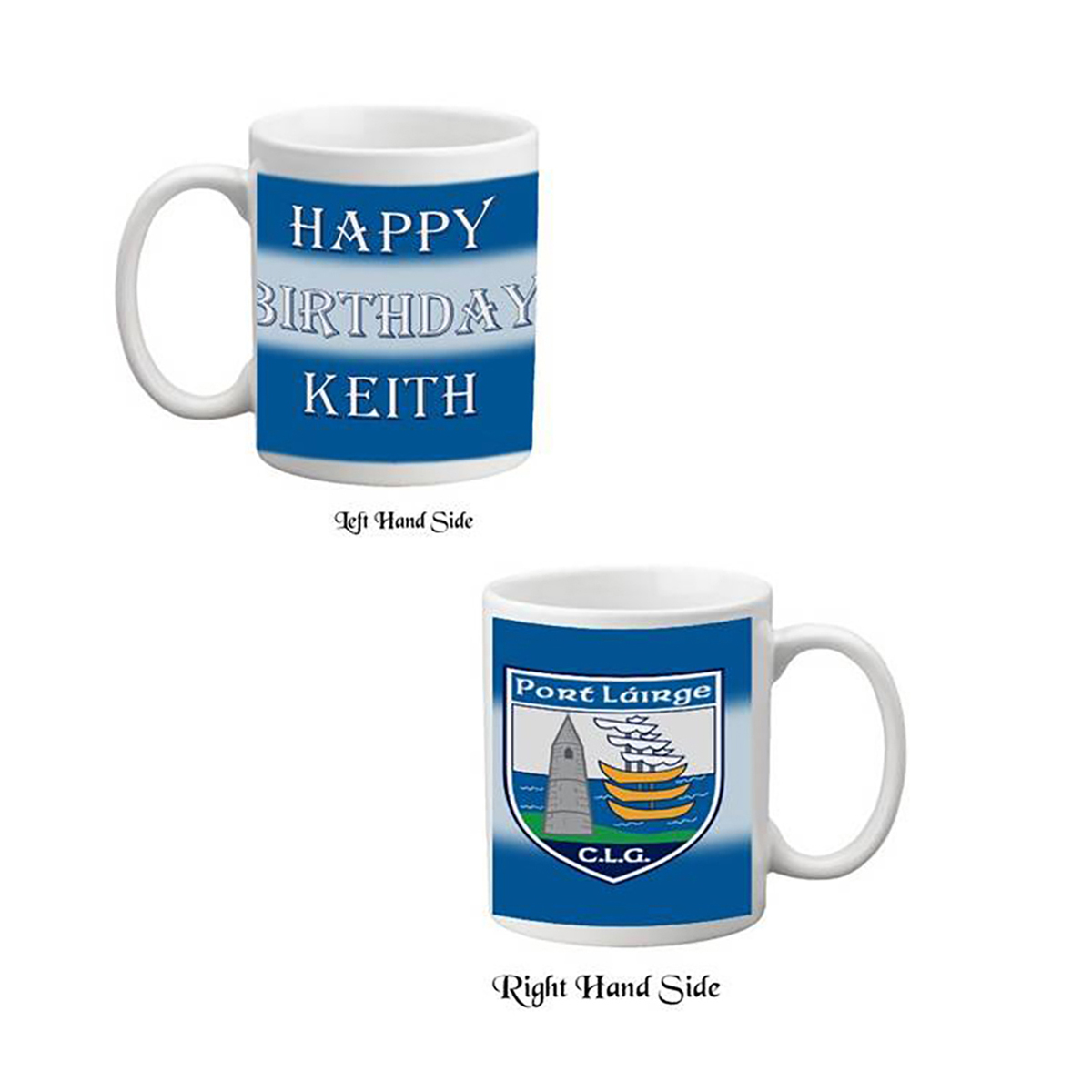 Customised Mug Gift - Waterford (Happy Birthday)