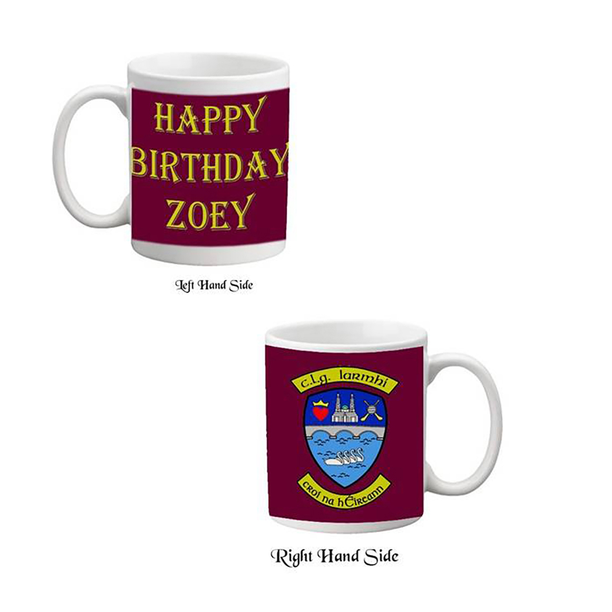 Customised Mug Gift - Westmeath (Happy Birthday)