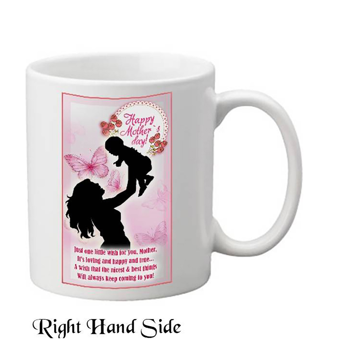 Customised Mothers Day Mug Gift - Mother & Child
