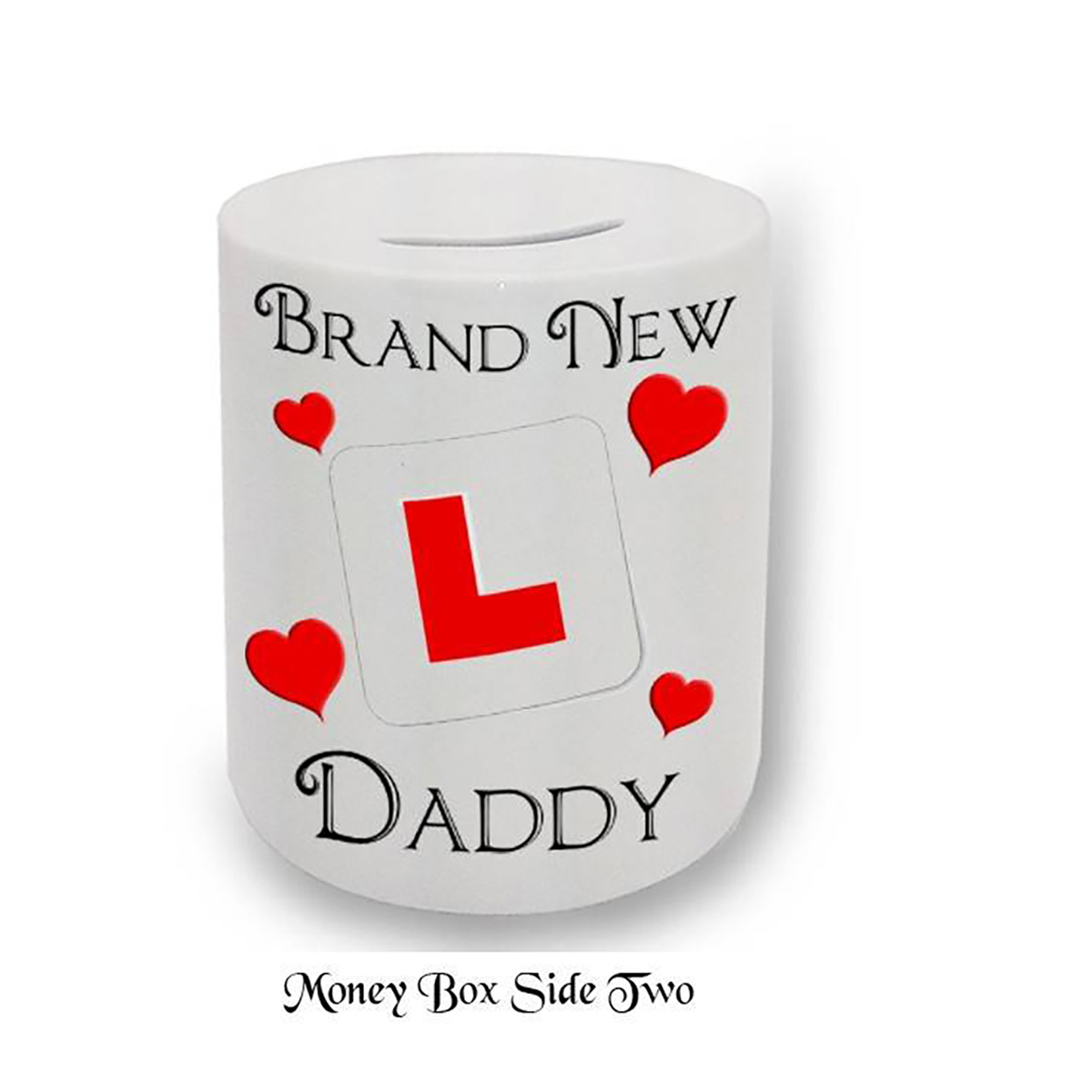 Customised Money Box Gift - Daddy Learner