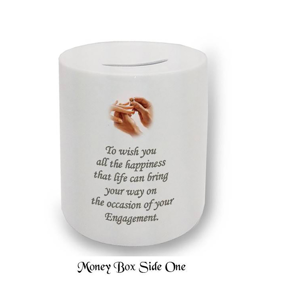Customised Money Box Gift - Engagement