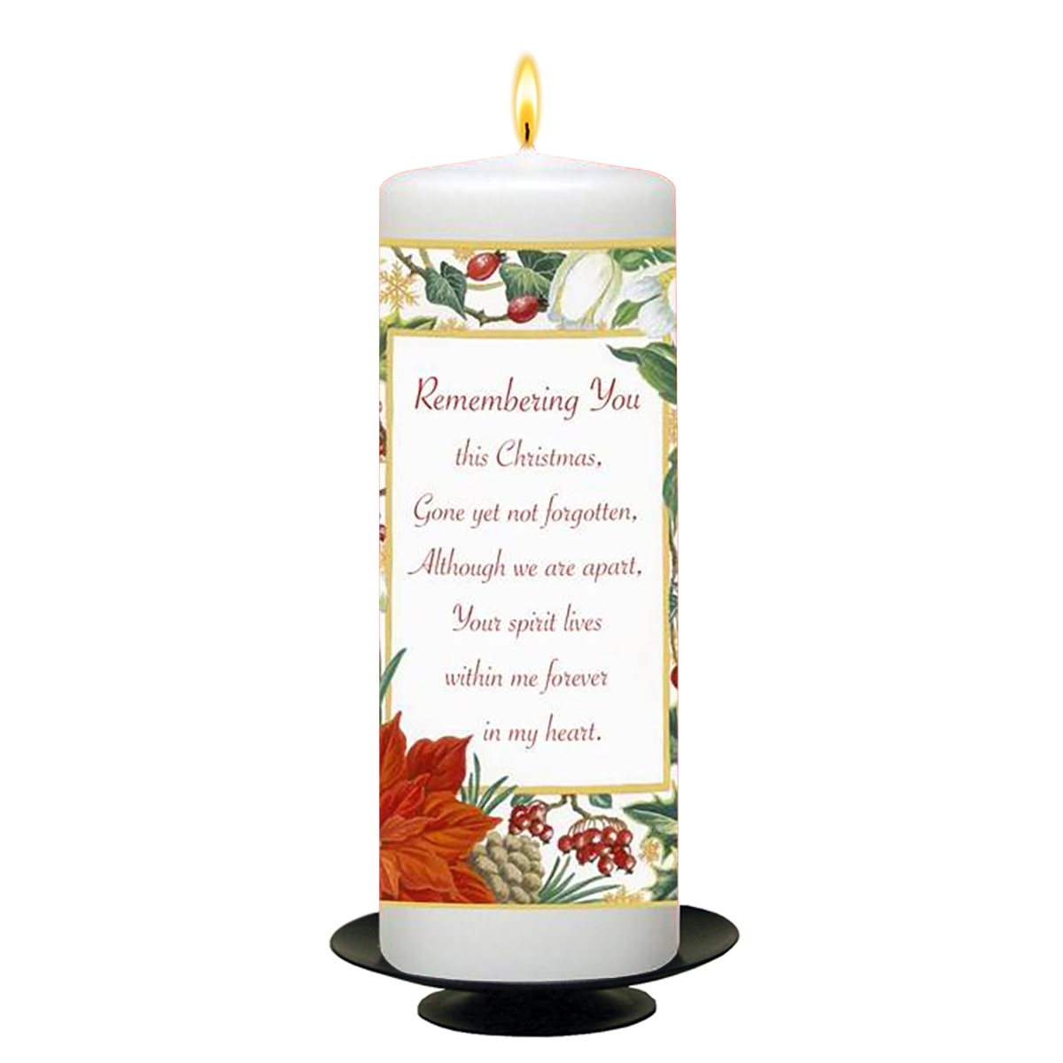 Customised Christmas - Poinsetta Border